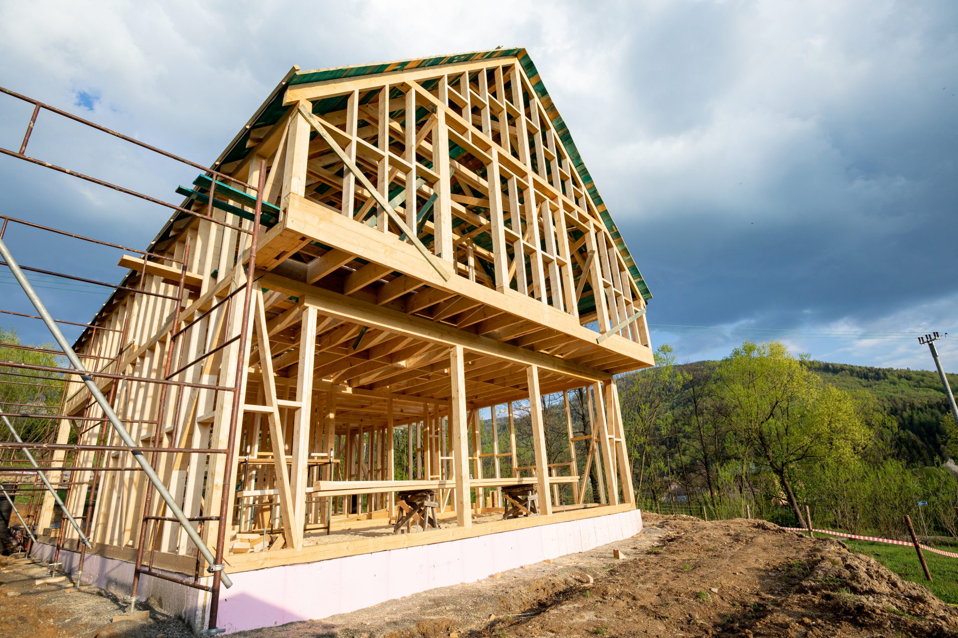 residential home construction frame wooden house 2021 08 29 14 22 31 utc