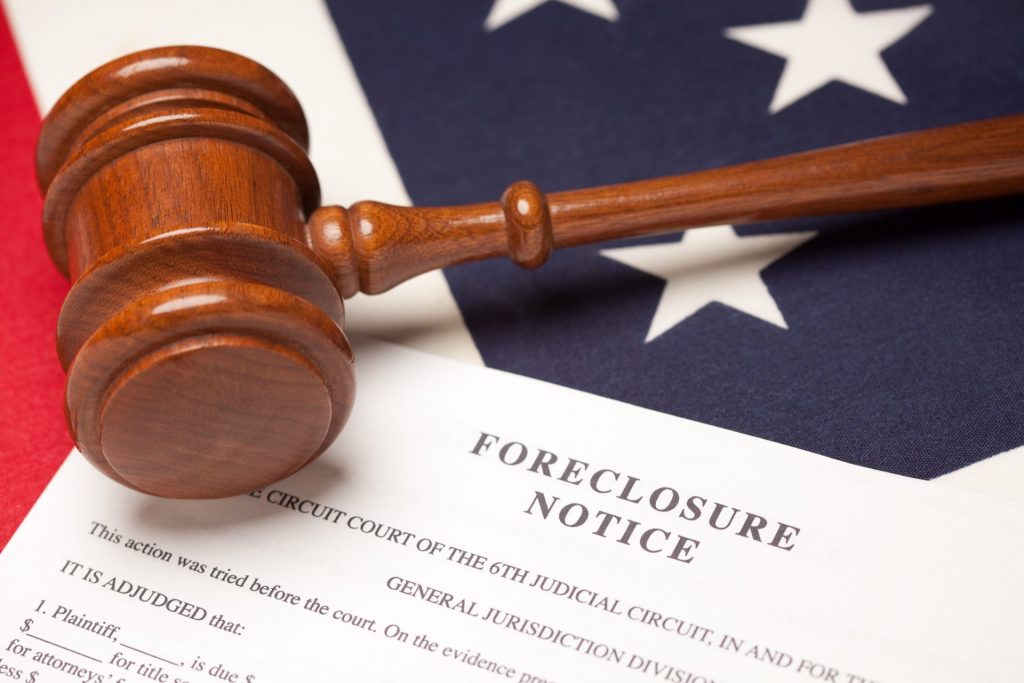 gavel american flag and foreclosure notice 2022 10 17 01 16 57 utc