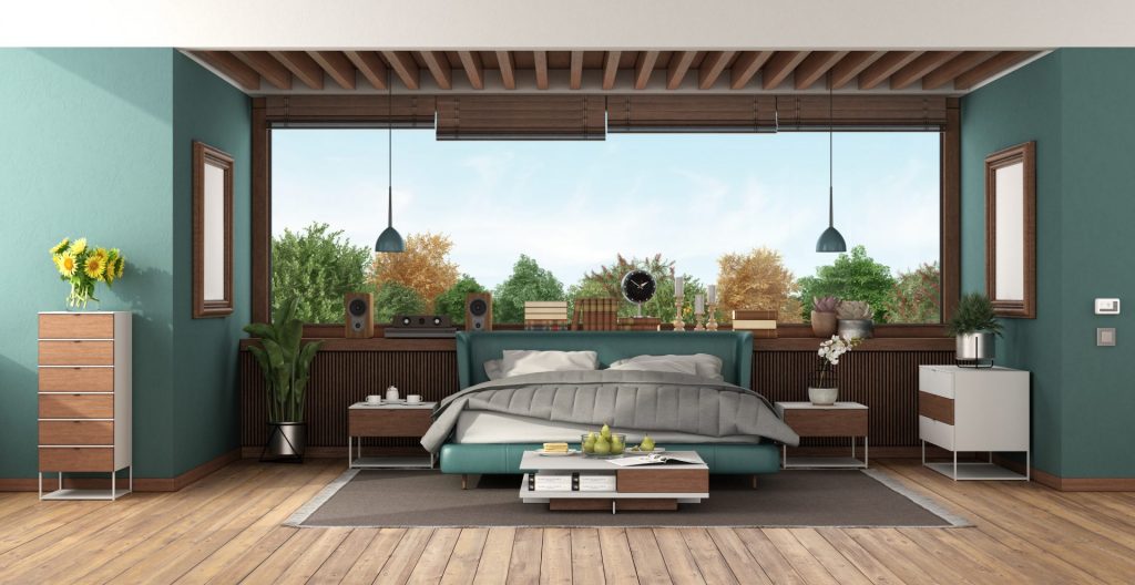 luxury bedroom suite with green double bed and lar 2021 08 27 16 15 41 utc